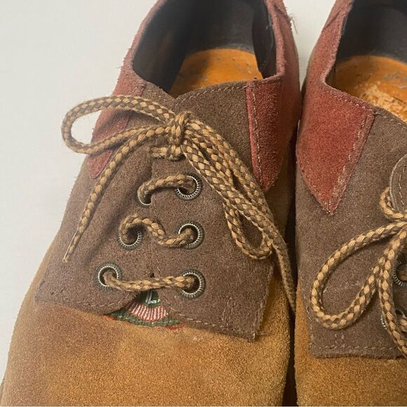 Rivers Australian Air Force Rocker Sole Suede Leather Oxford Shoes Men\'s Size 10 main image 12
